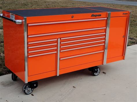 electric orange snap on tool box|snap on tool storage.